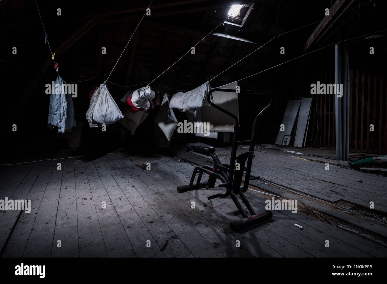 exercise bike standing