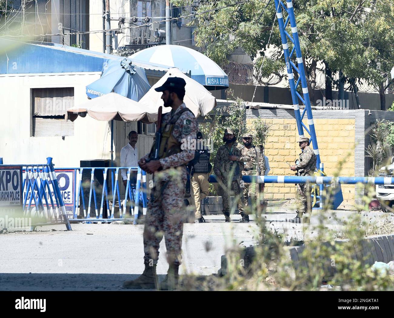 Karachi, Pakistan. 18th Feb, 2023. (230218) KARACHI, Feb. 18, 2023