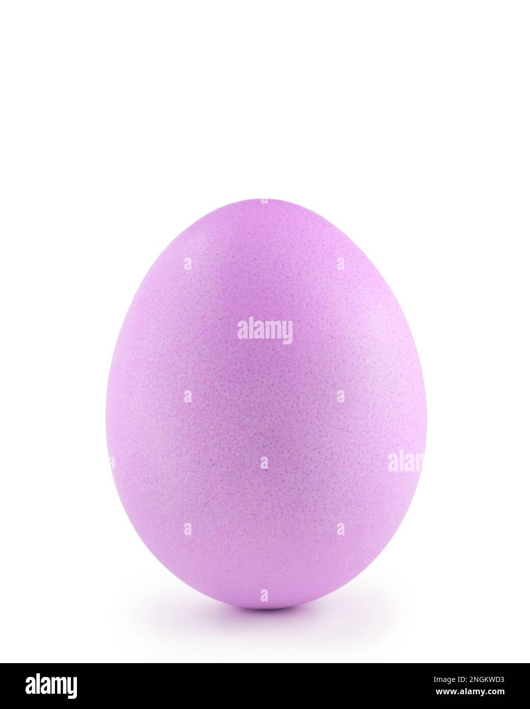 purple easter egg isolated on white background, with shadow Stock Photo ...