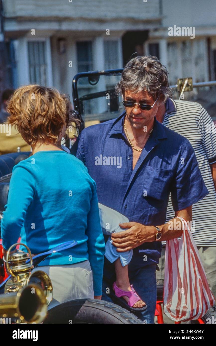 Sir Bob Geldof, Faversham. Kent. England. UK. 2001 Stock Photo