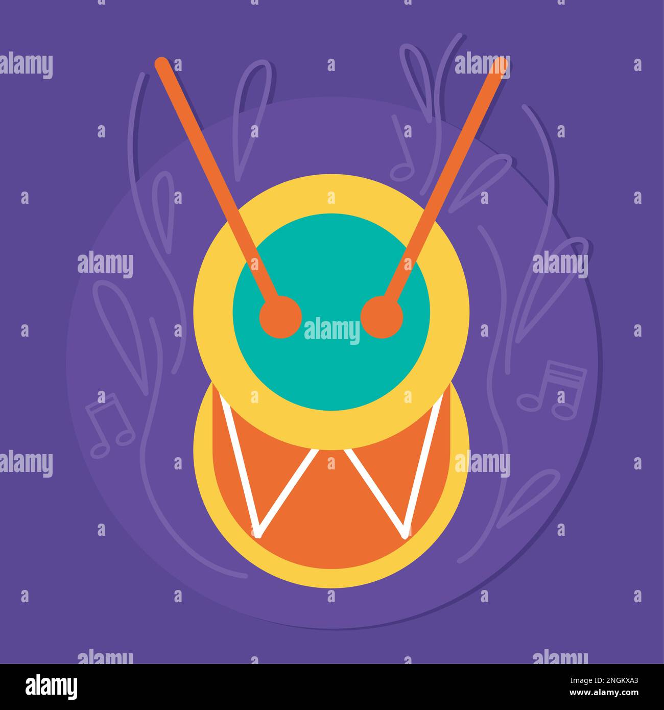 drum instrument musical Stock Vector Image & Art - Alamy
