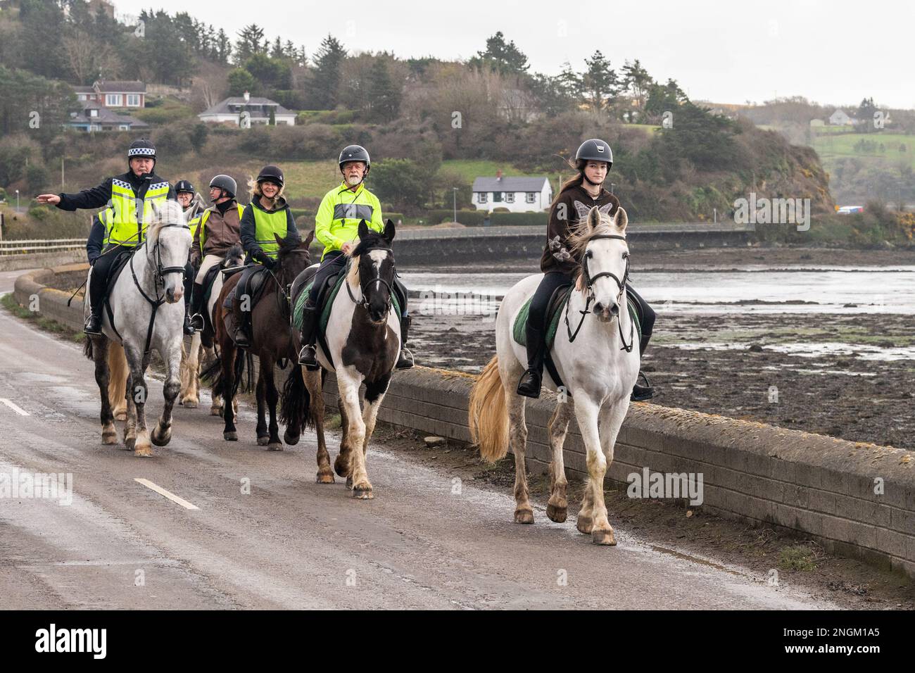 Kinsale, West Cork, Ireland. 18th Feb, 2023. Members of Kinsale
