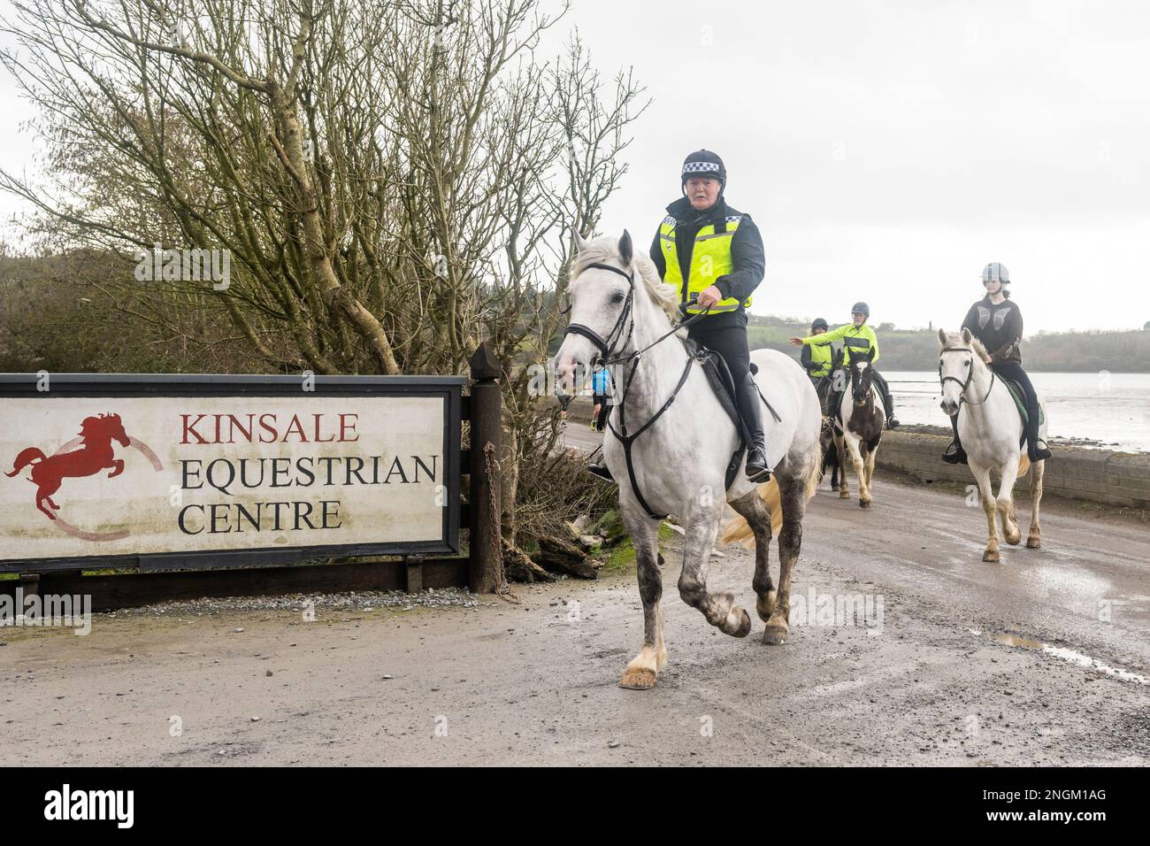Kinsale, West Cork, Ireland. 18th Feb, 2023. Members of Kinsale