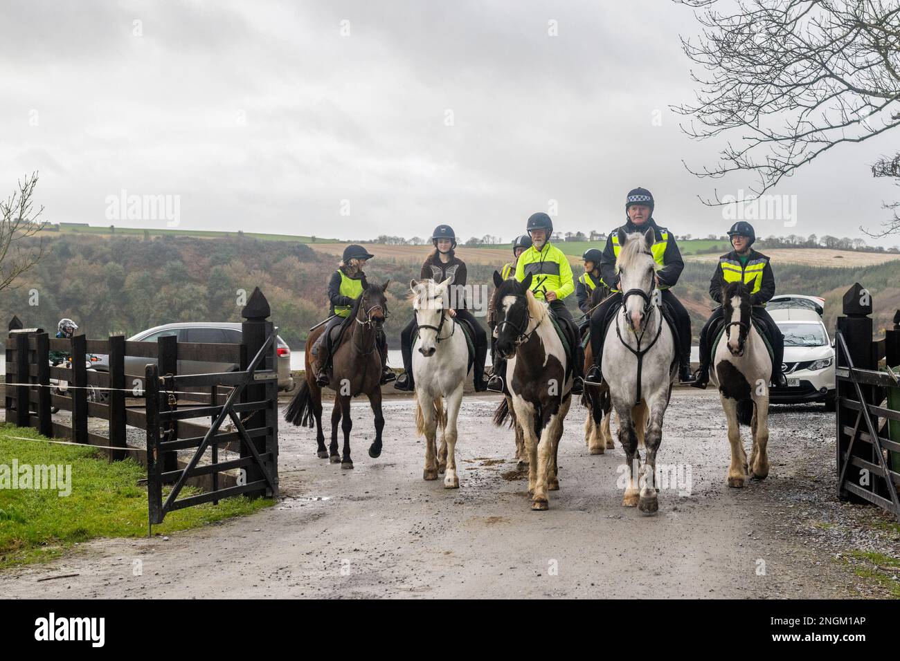 Kinsale, West Cork, Ireland. 18th Feb, 2023. Members of Kinsale