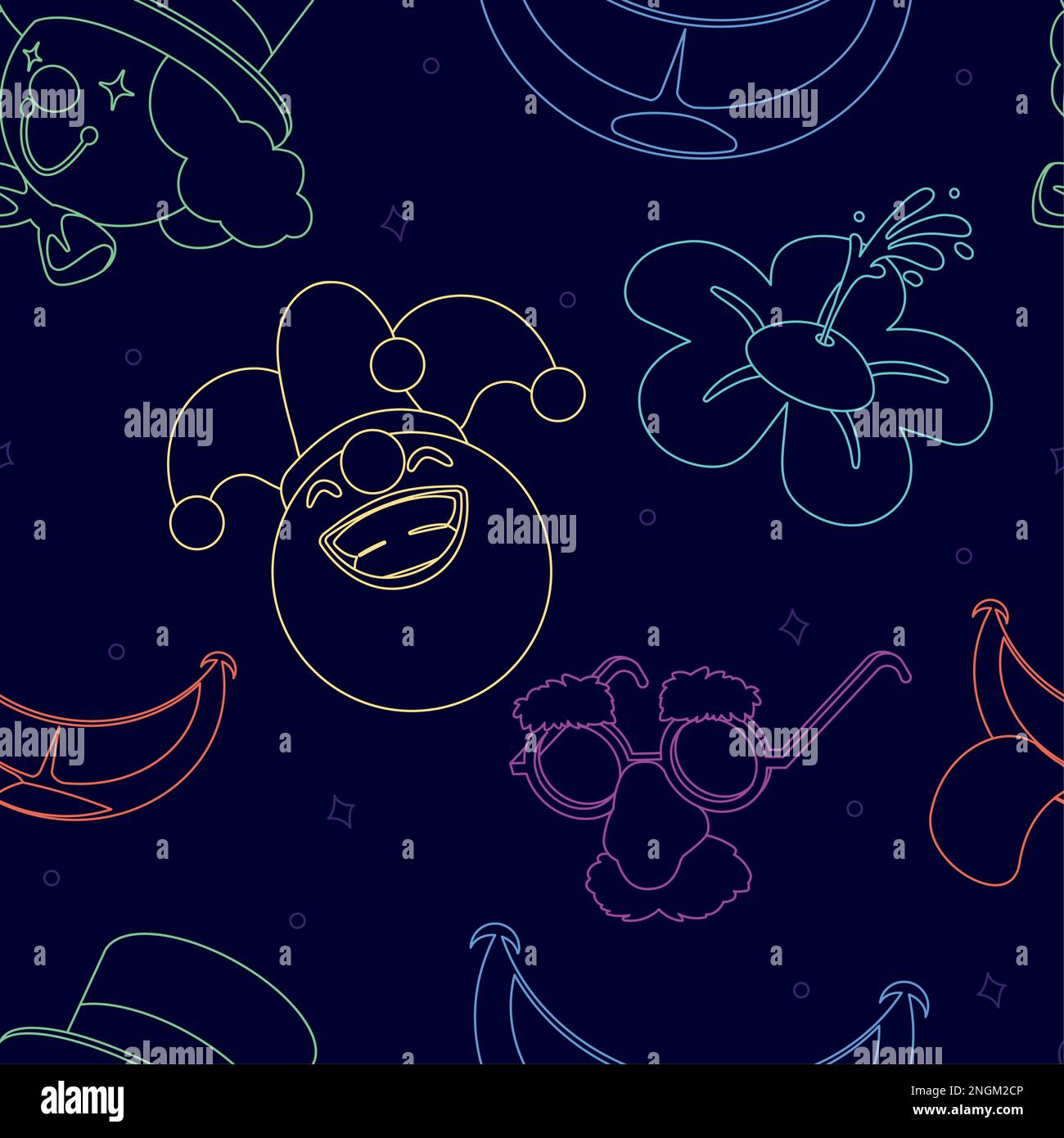 fools day celebration neon pattern Stock Vector Image & Art - Alamy
