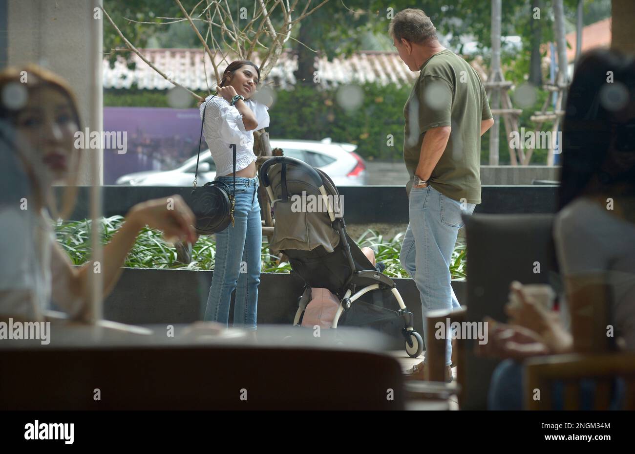 Starbucks Coffee Shop Central Festival Mall Pattaya Thailand Stock