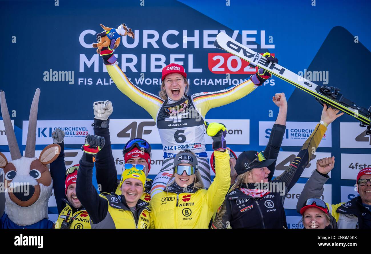 Courchevel, France. 18th Feb, 2023. Alpine skiing World Championships