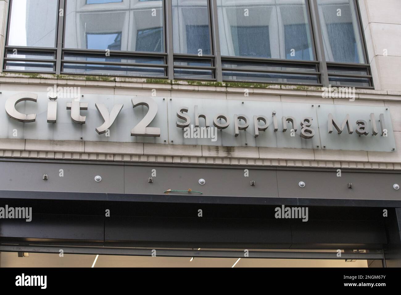 Illustration picture shows City 2 shopping mall at the Nieuwstraat/ Rue ...