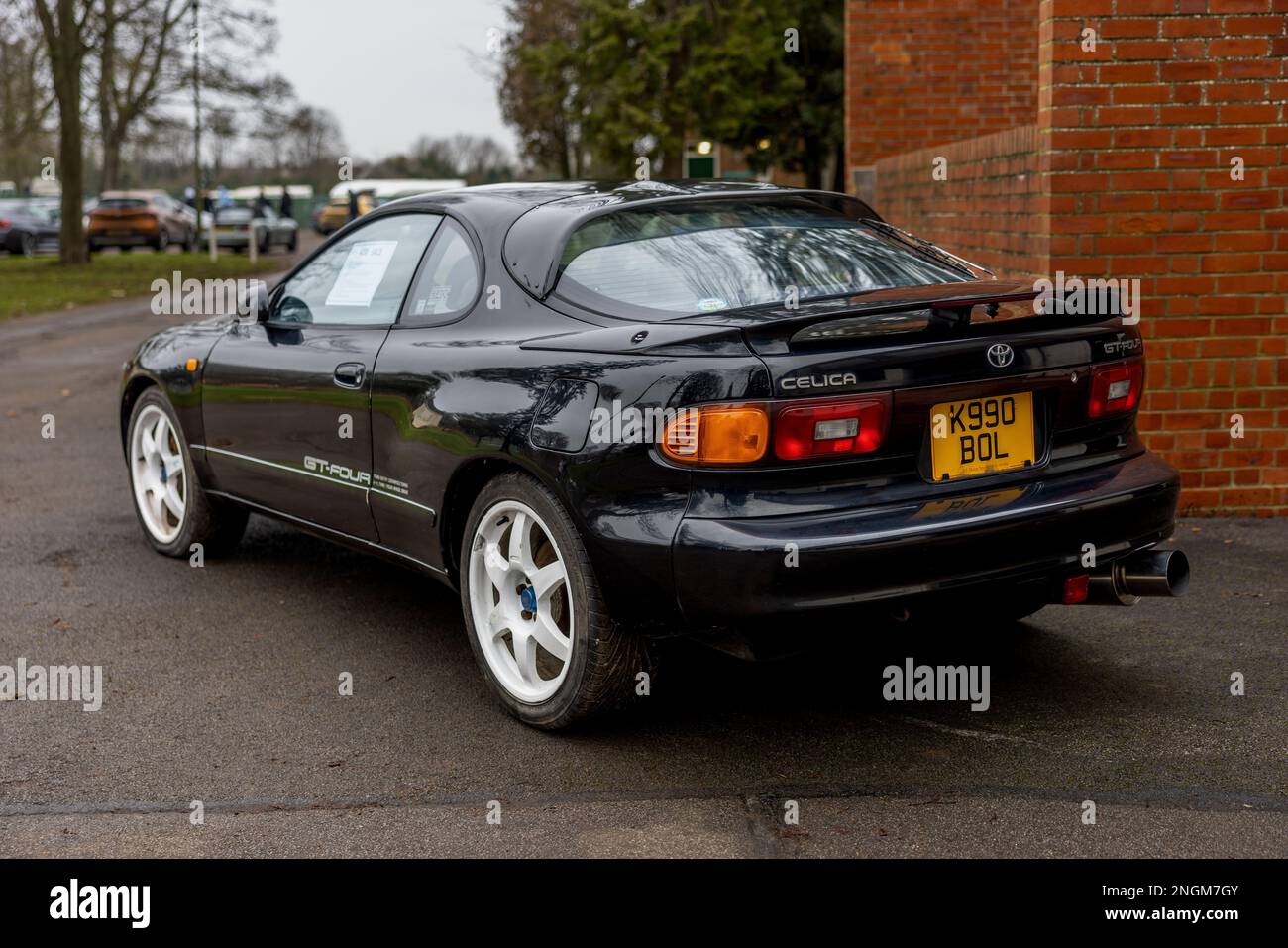 1993 Toyota Celica GT-Four, on display at the Japanese Assembly held at Bicester Heritage Centre on the 29th January 2023. Stock Photo