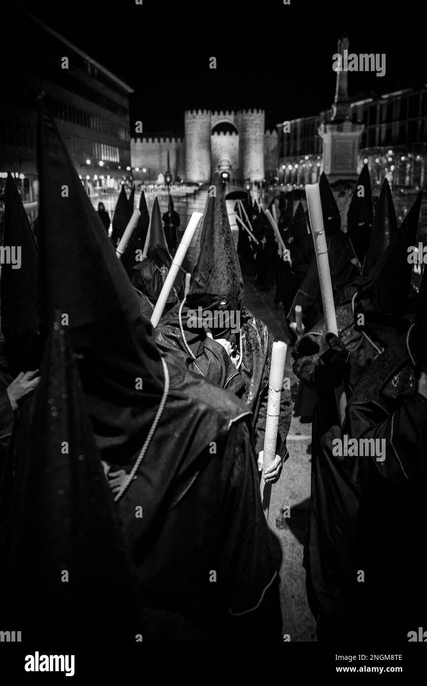 celebration of Holy Week, with images of it celebrated in the city of