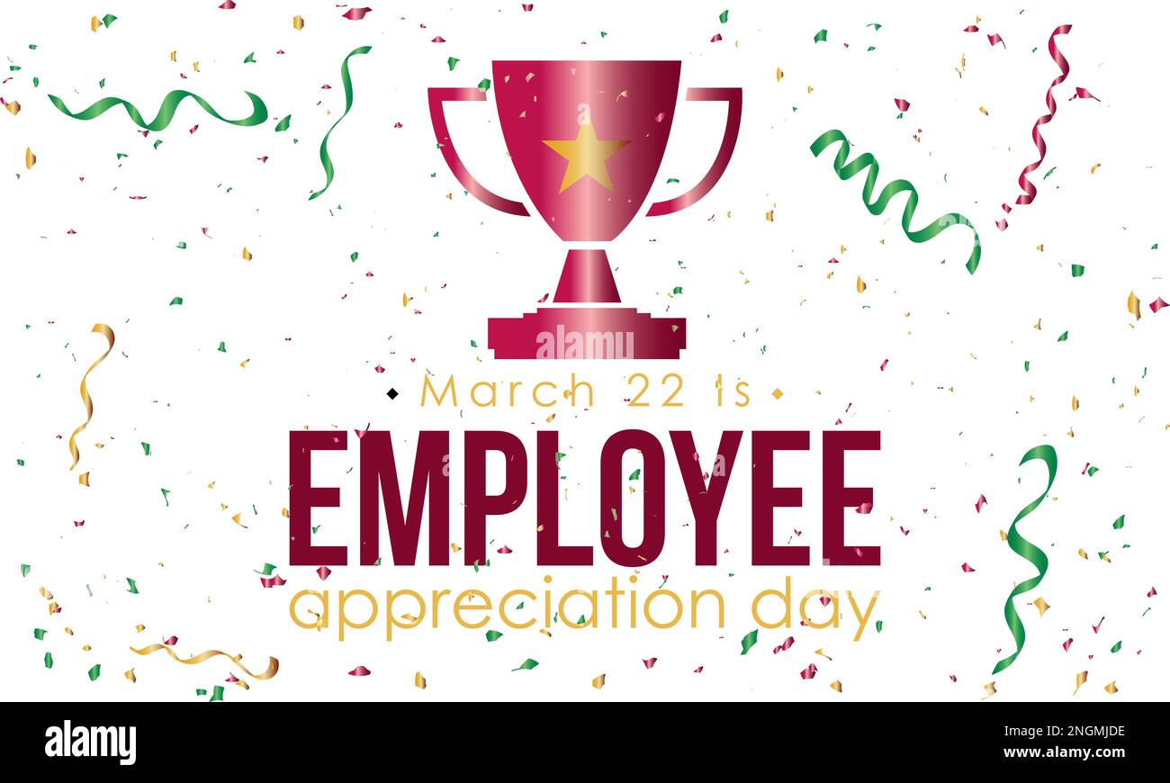 Employee Appreciation Day. Business with employees recognition concept