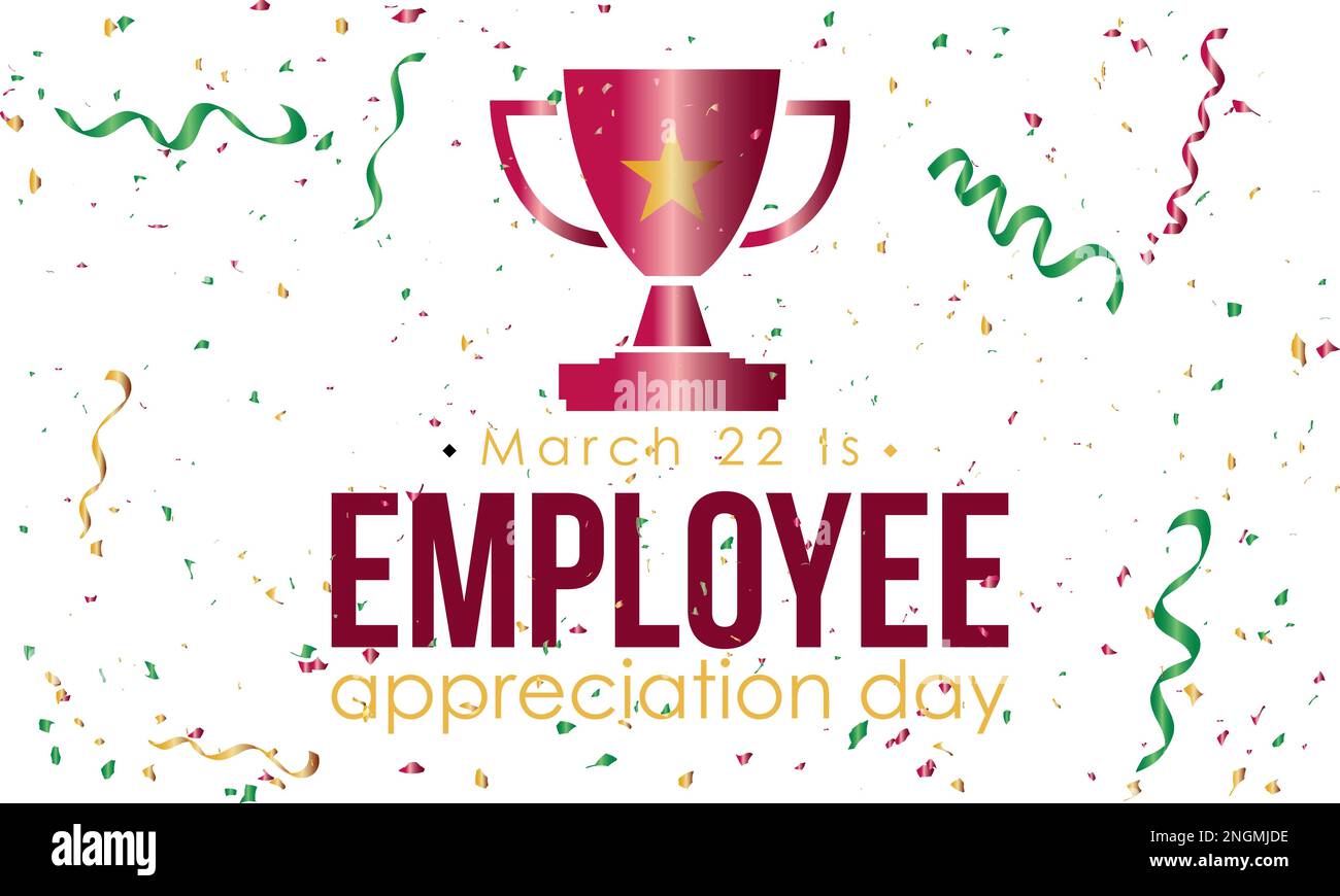 Happy employee appreciation day Royalty Free Vector Image