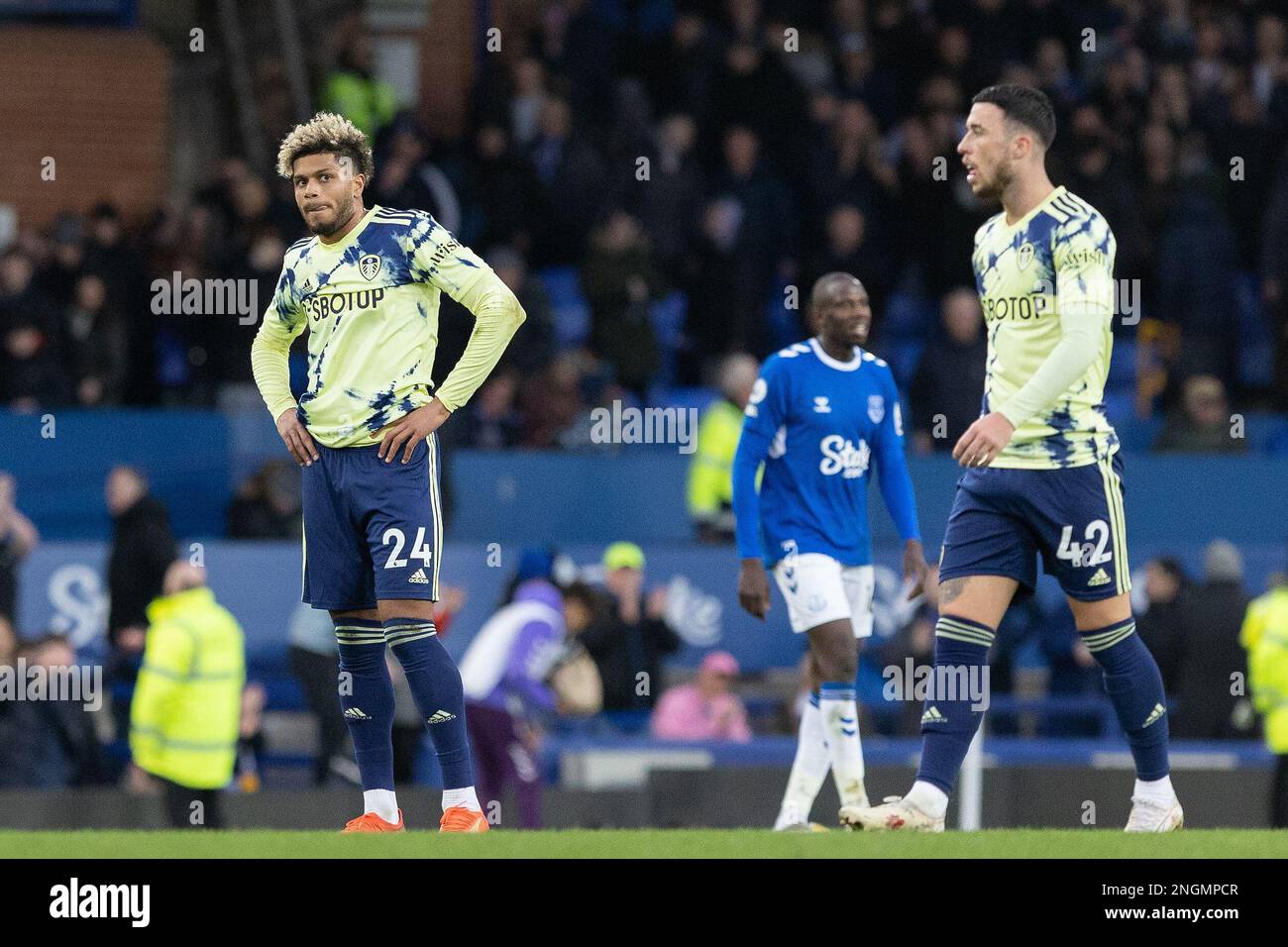 Liverpool, UK. 18th Feb, 2023. A dejected Georgina Rutter #24 of Leeds United after the Premier League match Everton vs Leeds United at Goodison Park, Liverpool, United Kingdom, 18th February 2023 (Photo by Phil Bryan/News Images) in Liverpool, United Kingdom on 2/18/2023. (Photo by Phil Bryan/News Images/Sipa USA) Credit: Sipa USA/Alamy Live News Stock Photo