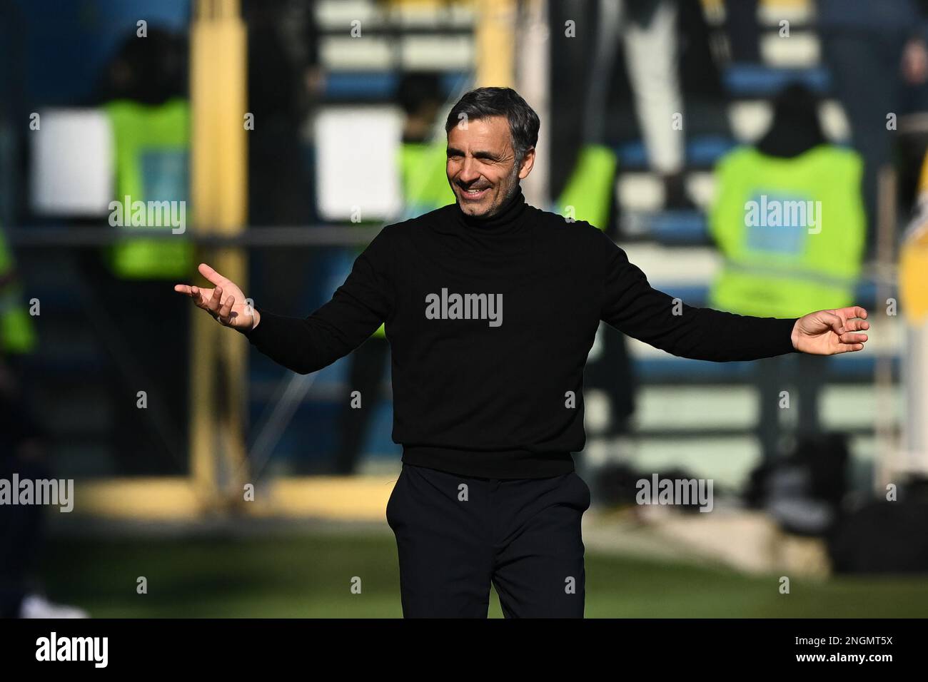 Parma, Italy. 05th Feb, 2023. Tardini Stadium, 05.02.23 Stefano Sabelli (2  Genoa) during the Serie B match between Parma and Genoa at Tardini Stadium  in Parma, Italia Soccer (Cristiano Mazzi/SPP) Credit: SPP