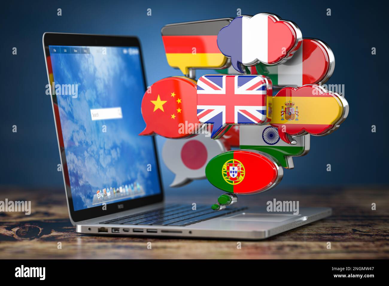 Global communication, dictionary, translating and learning languages