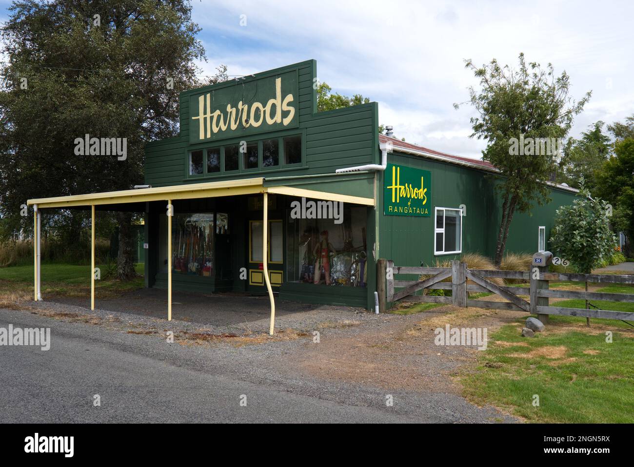 Harrods of Rangataua, North Island, New Zealand Stock Photo Alamy