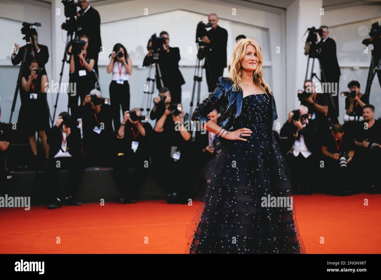 Venice, Venice, Italy, 07th September, 2022,  Laura Dern, Hugh Jackman and Vanessa Kirby attend the 2022 Venice Film Festival (Photo Credit: Giovanna Stock Photo