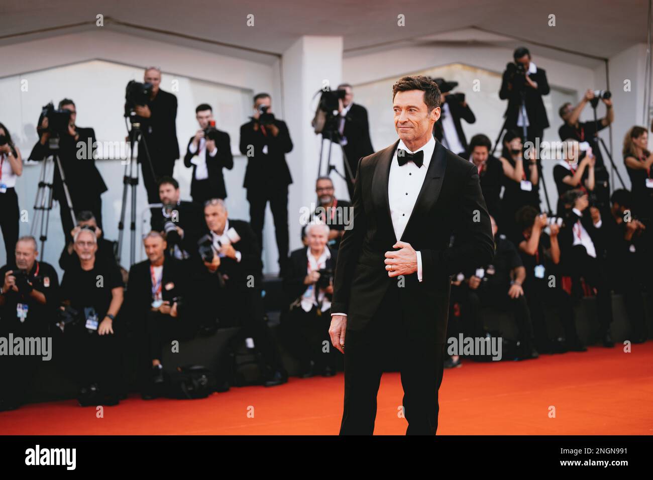 Venice, Venice, Italy, 07th September, 2022,  Laura Dern, Hugh Jackman and Vanessa Kirby attend the 2022 Venice Film Festival (Photo Credit: Giovanna Stock Photo