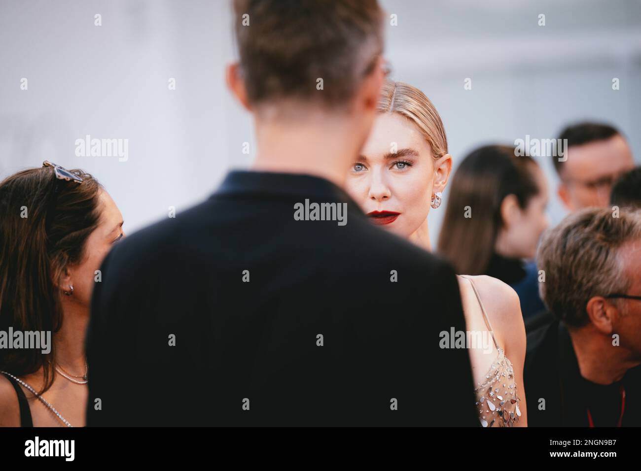 Venice, Venice, Italy, 07th September, 2022,  Laura Dern, Hugh Jackman and Vanessa Kirby attend the 2022 Venice Film Festival (Photo Credit: Giovanna Stock Photo