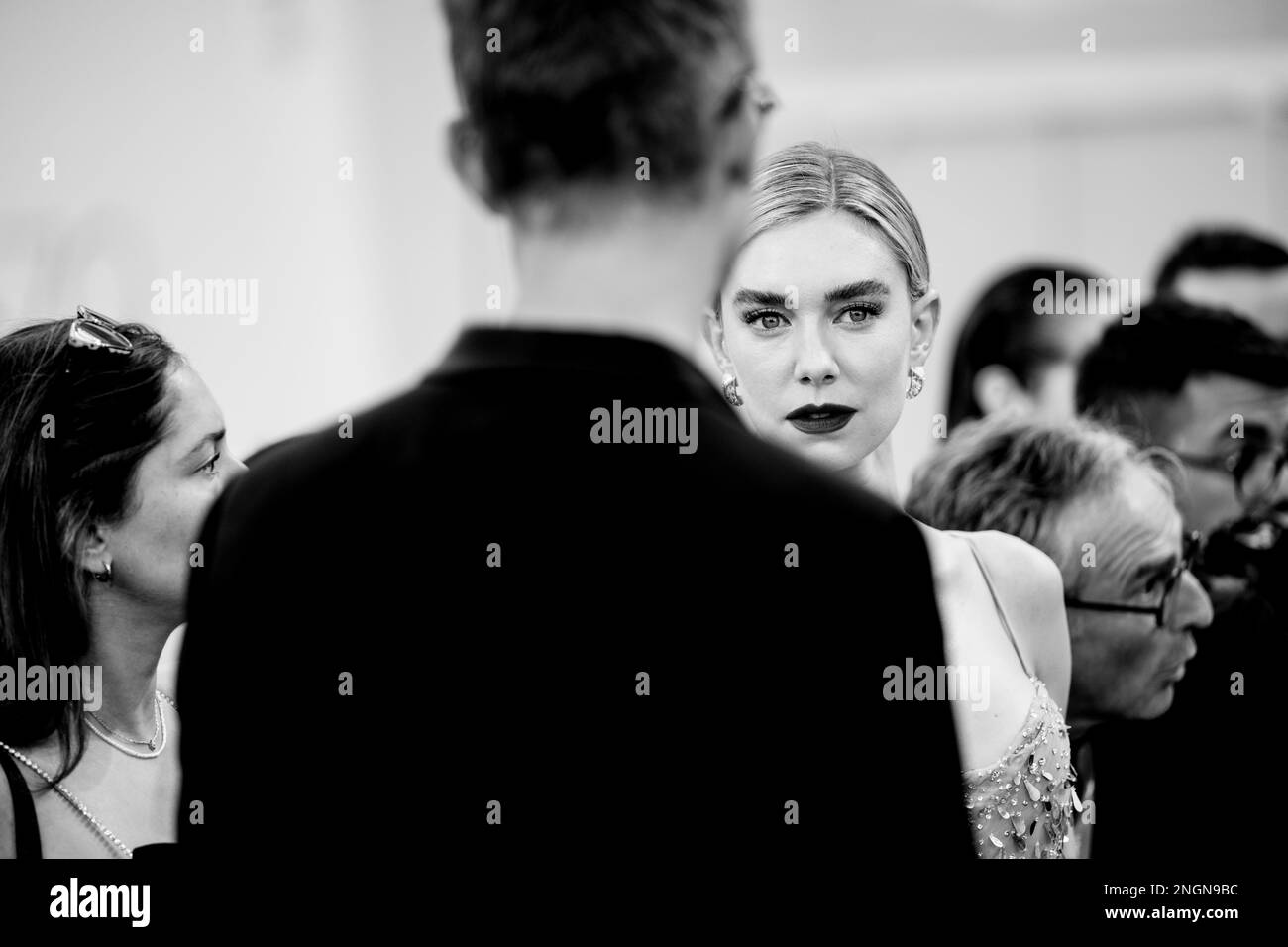 Venice, Venice, Italy, 07th September, 2022,  Laura Dern, Hugh Jackman and Vanessa Kirby attend the 2022 Venice Film Festival (Photo Credit: Giovanna Stock Photo