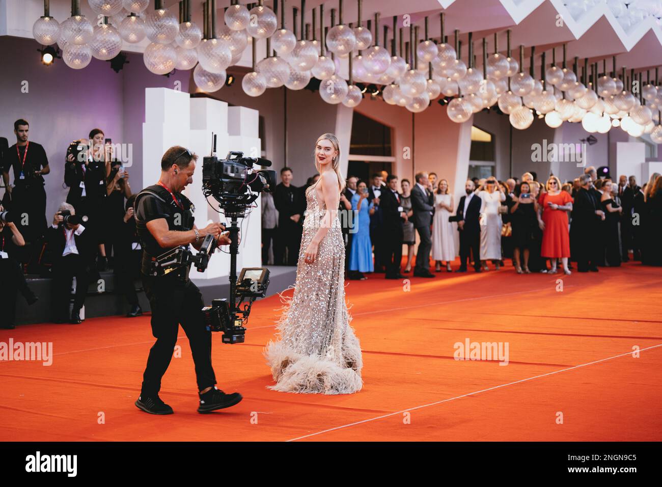 Venice, Venice, Italy, 07th September, 2022,  Laura Dern, Hugh Jackman and Vanessa Kirby attend the 2022 Venice Film Festival (Photo Credit: Giovanna Stock Photo