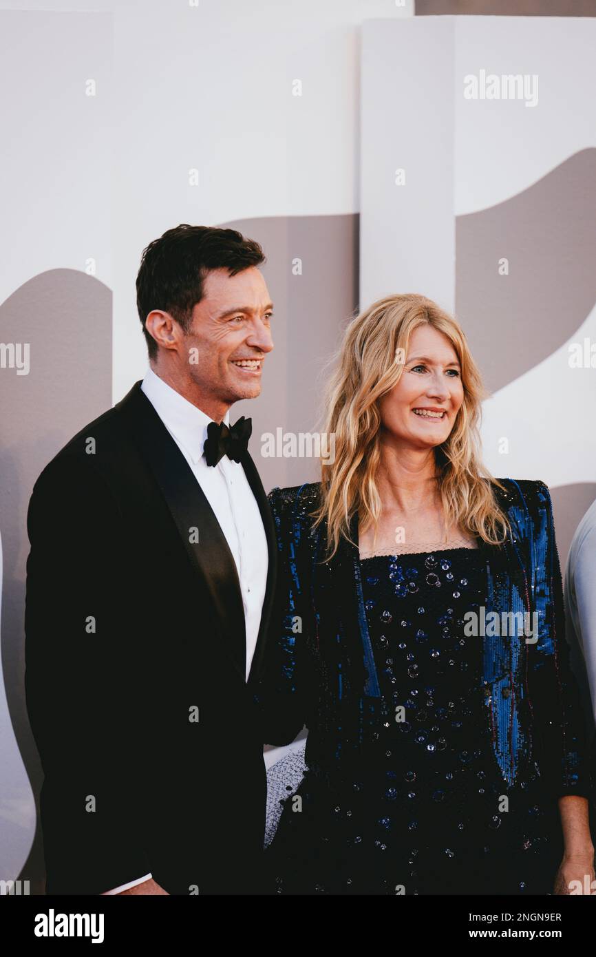 Venice, Venice, Italy, 07th September, 2022,  Laura Dern, Hugh Jackman and Vanessa Kirby attend the 2022 Venice Film Festival (Photo Credit: Giovanna Stock Photo