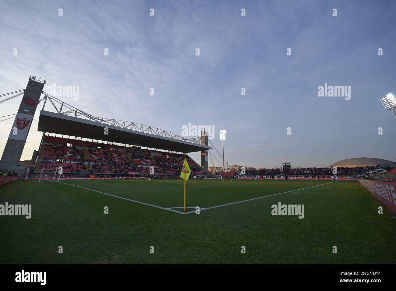 Como, Italy. 4th Feb 2023. Match ball during the Italian Serie B football  match between Calcio Como and Frosinone Calcio on 4 of February 2023 at  stadio Giuseppe Senigallia in Como, Italy.