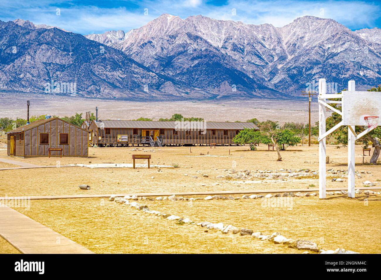 Manzanar War Relocation Center was one of concentration camps built to ...