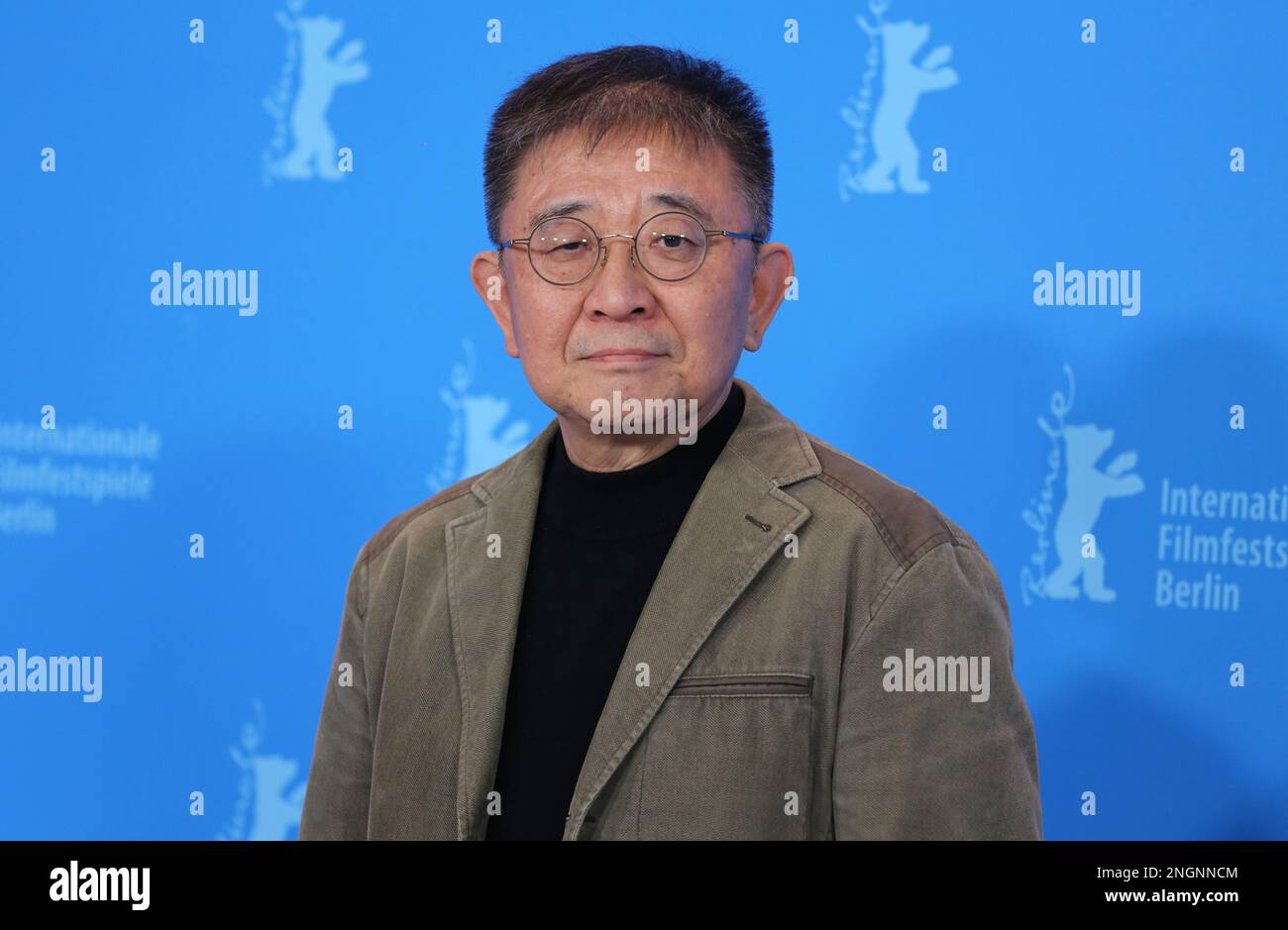 Berlin, Germany. 18th February 2023. Director Zhang Lu at the photocall ...