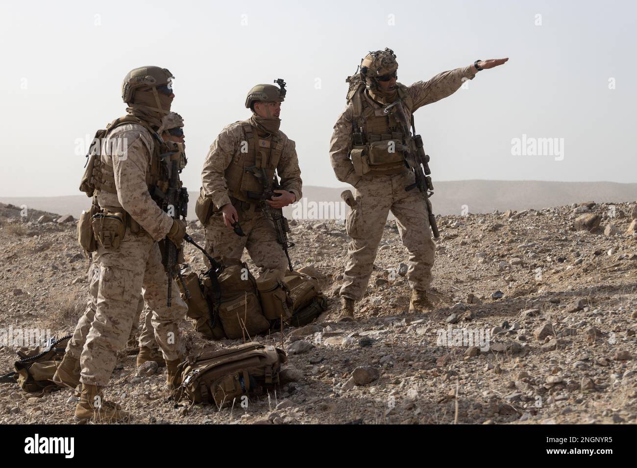 U.S. Marines with 1st Battalion, 11th Marine Regiment, 1st Marine