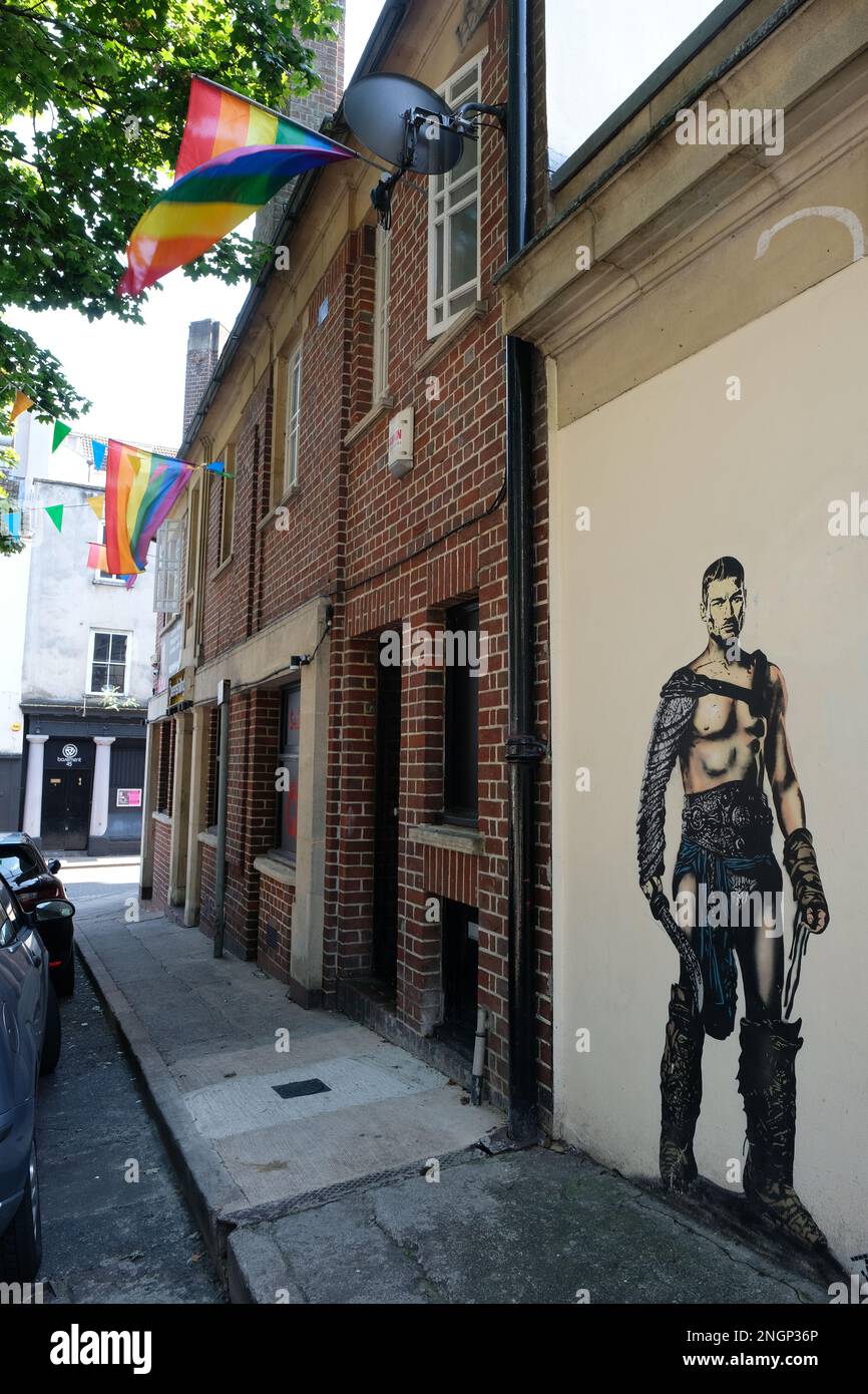 Street Art Graffiti in Bristol Stock Photo Alamy