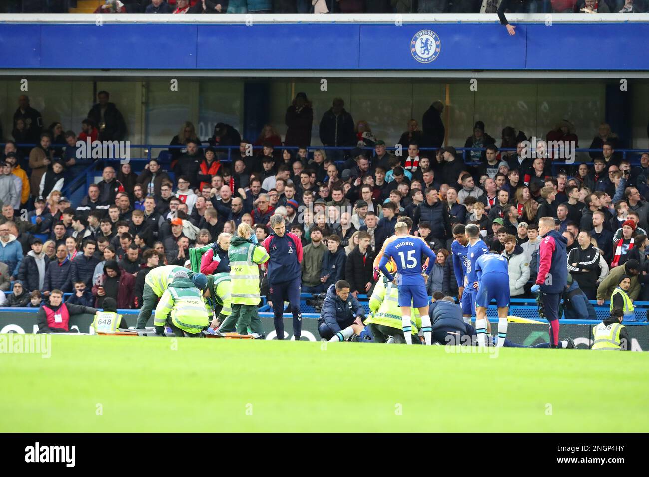 London UK 18th February 2023 Stamford Bridge Chelsea London 