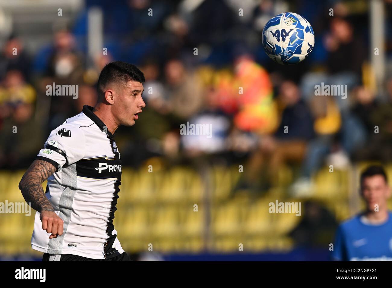 Parma, Italy. 18th Feb, 2023. Tardini Stadium, 18.02.23 Goalkeeper  Gianluigi Buffon (1 Parma) during the Serie B match between Parma and  Ascoli at Tardini Stadium in Parma, Italia Soccer (Cristiano Mazzi/SPP)  Credit