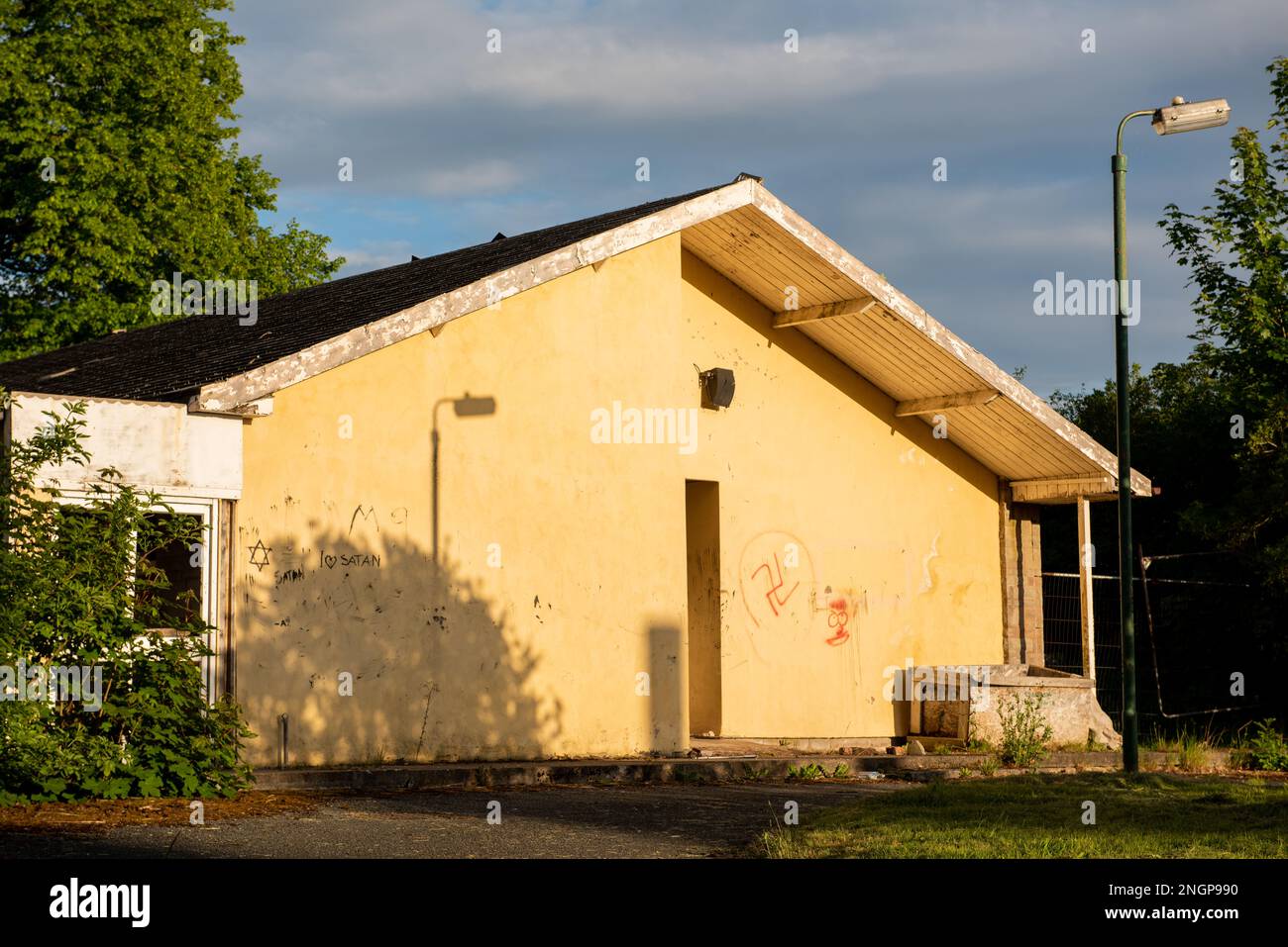Mid Wales Counties Mental Hospital Stock Photo Alamy