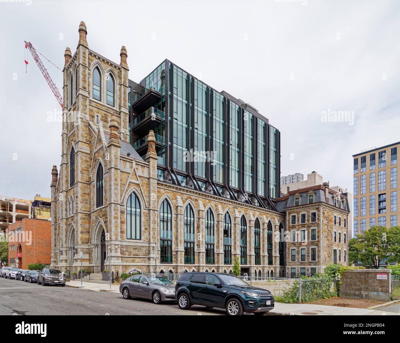 The Lucas is an eightstory glassandsteel residential condo built