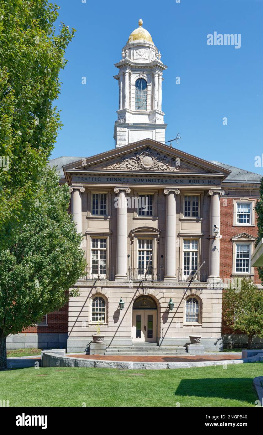 Boston North End Traffic Tunnel Administration Building, aka Police