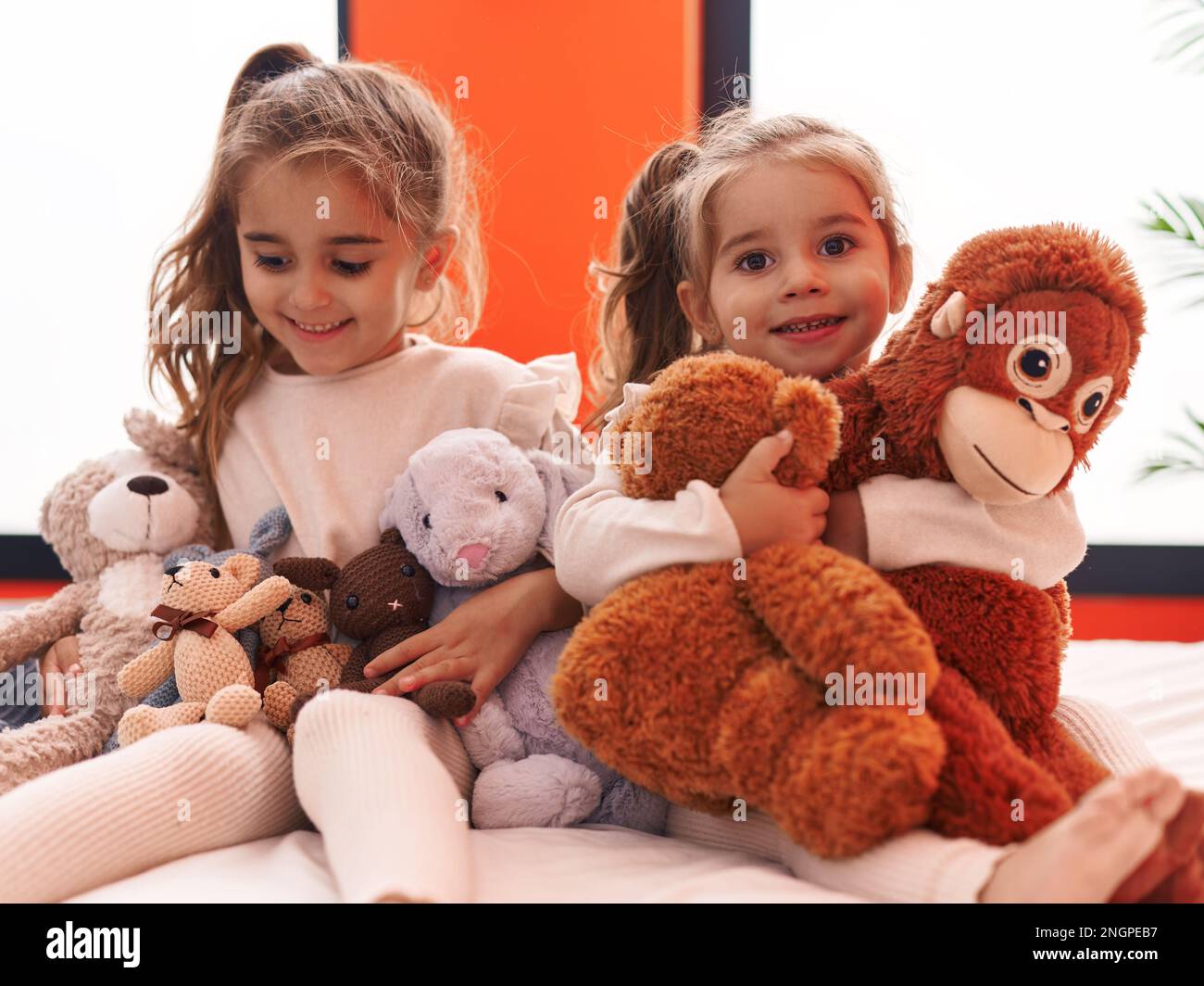 Boy and girl playing with dolls hi-res stock photography and images - Alamy