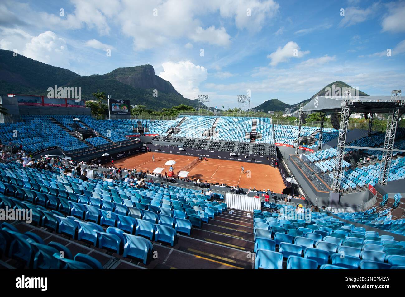 Rio De Janeiro, Brazil. 18th Feb, 2023. Matheus Pucinelli (BRA) x Juan ...