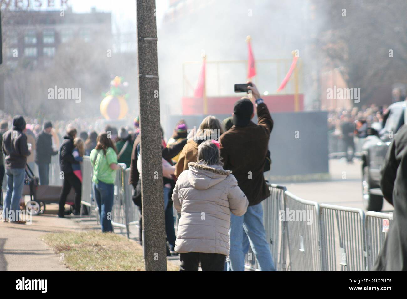 st louis mardi gras parade fire