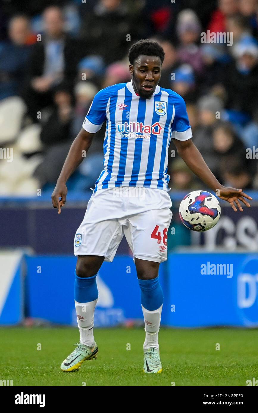 Jaheim Headley 48 of Huddersfield Town during the Sky Bet Championship