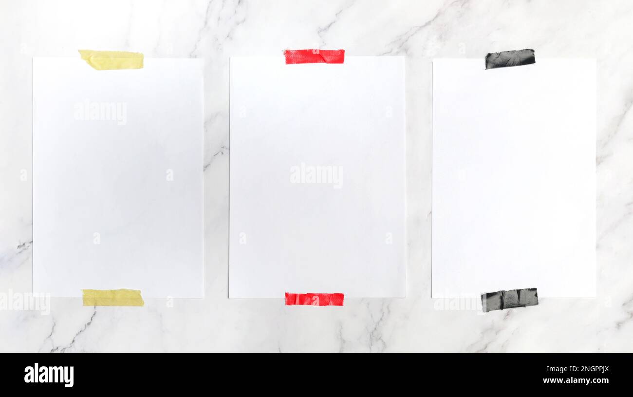 Premium Vector  Stack of three empty white sheets of a4 paper with on  light transparent background