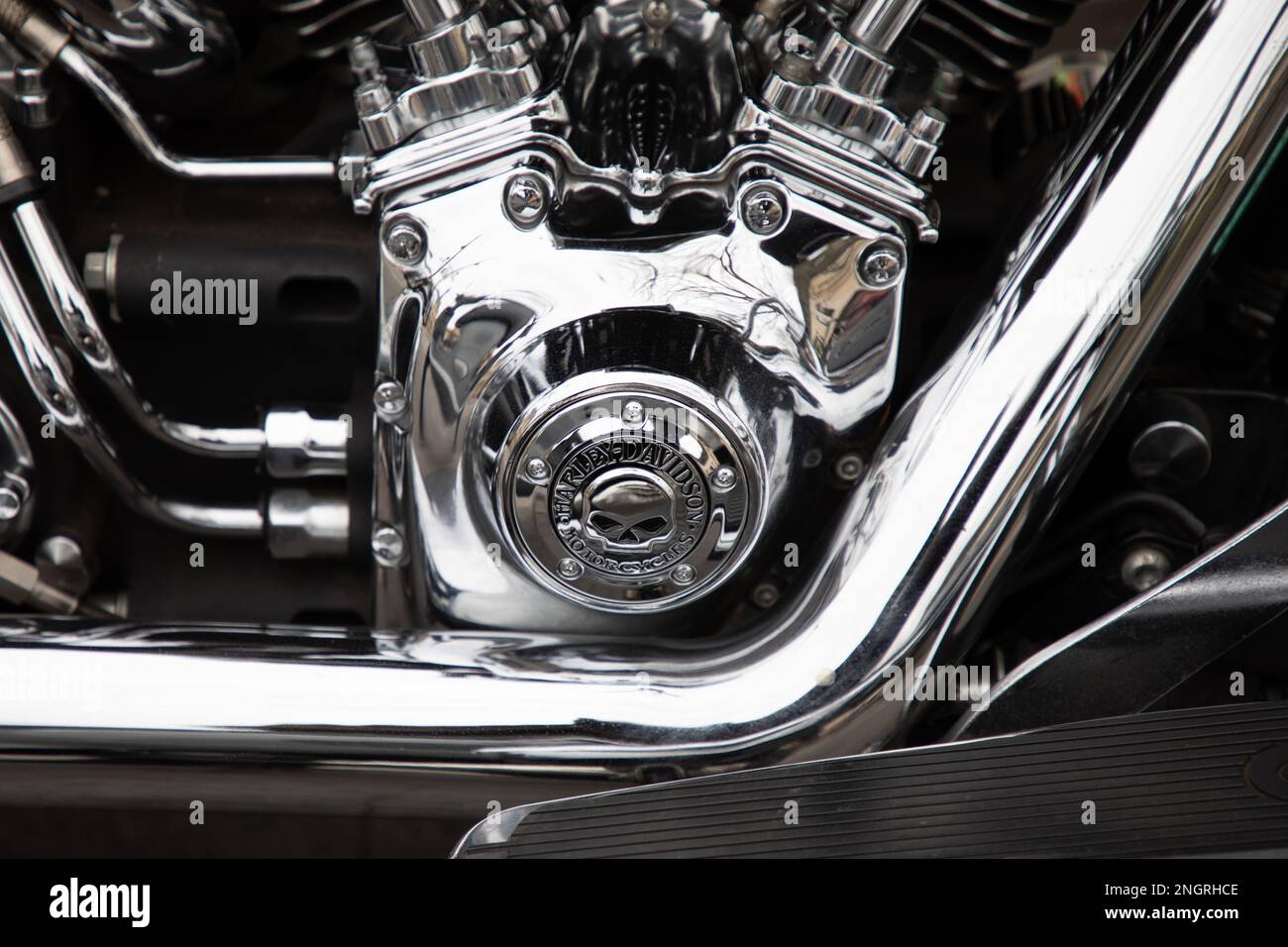 Harley skull hi-res stock photography and images - Page 2 - Alamy