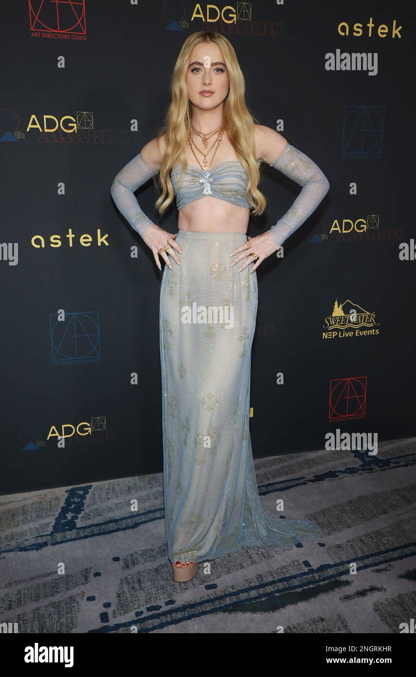 Kathryn Newton, at 27th Annual Art Directors Guild Awards at InterContinental Los Angeles Downtown in Los Angeles, CA, USA on February 18, 2022. Photo by Fati Sadou/ABACAPRESS.COM Stock Photo