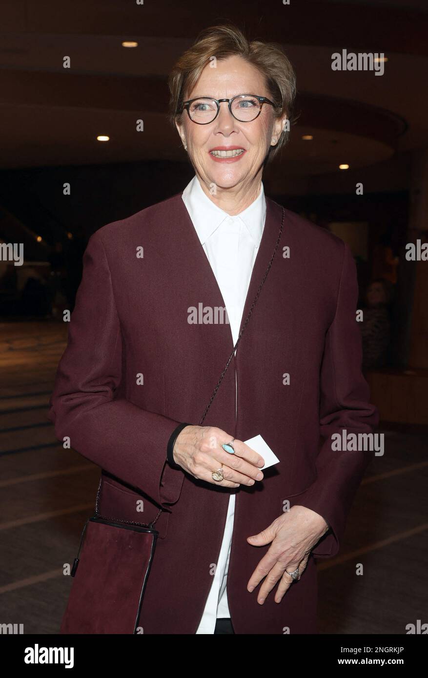 Annette Bening, at 27th Annual Art Directors Guild Awards at  InterContinental Los Angeles Downtown in Los Angeles, CA, USA on February  18, 2022. Photo by Fati Sadou/ABACAPRESS.COM Stock Photo - Alamy