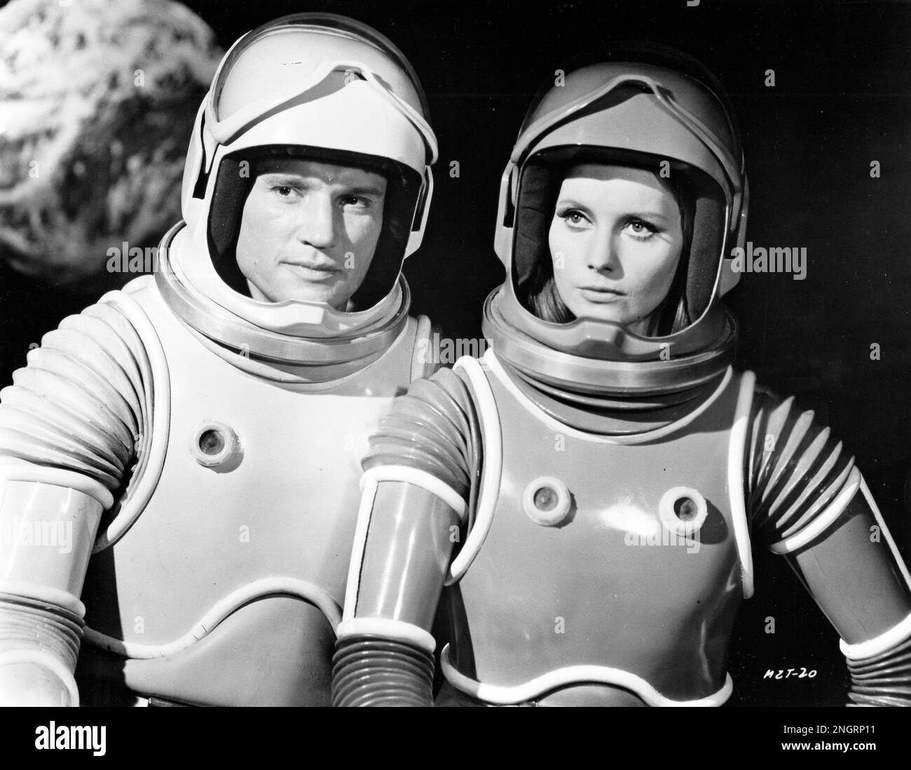 James Olson And Catherine Schell In Moon Zero Two 1969 Directed By Roy Ward Baker Credit