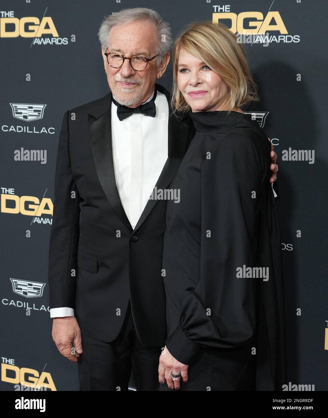 Los Angeles, USA. 18th Feb, 2023. (L-R) Steven Spielberg and Kate