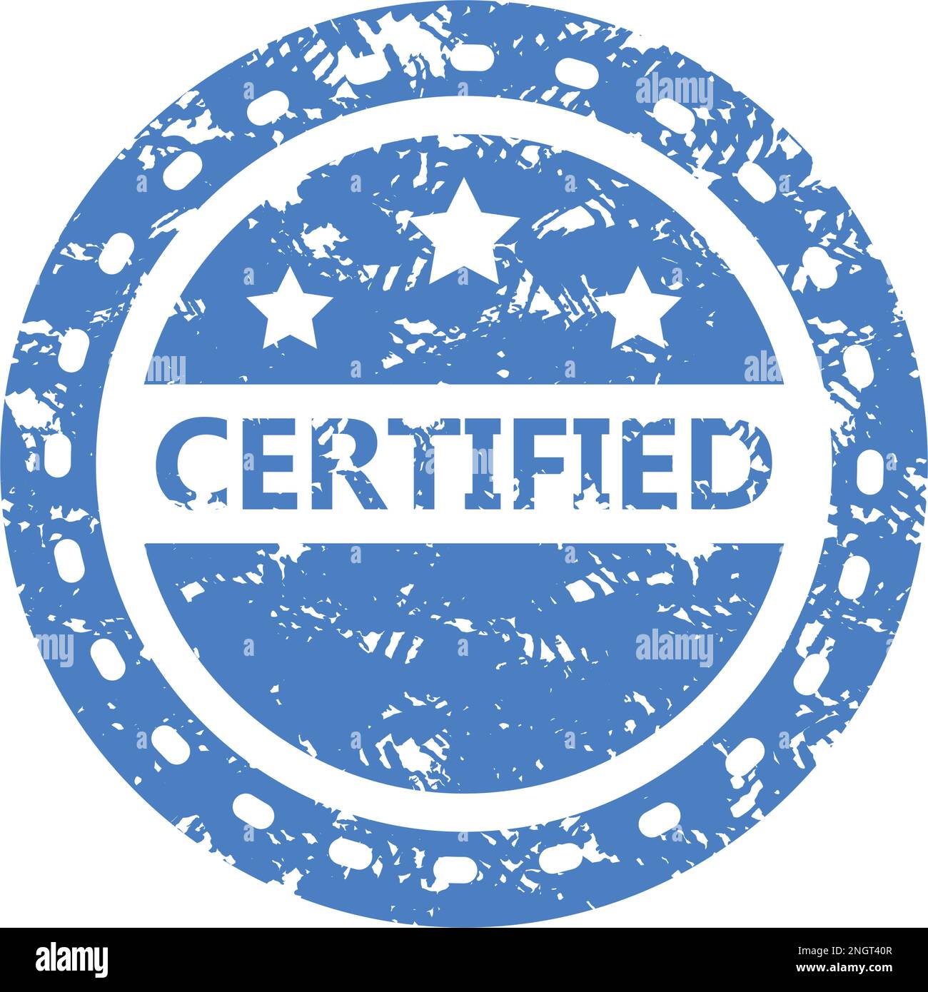 Certified Rubber Stamp Texture Seal For Approve Or Check Quality Of Product Vector Of Rubber