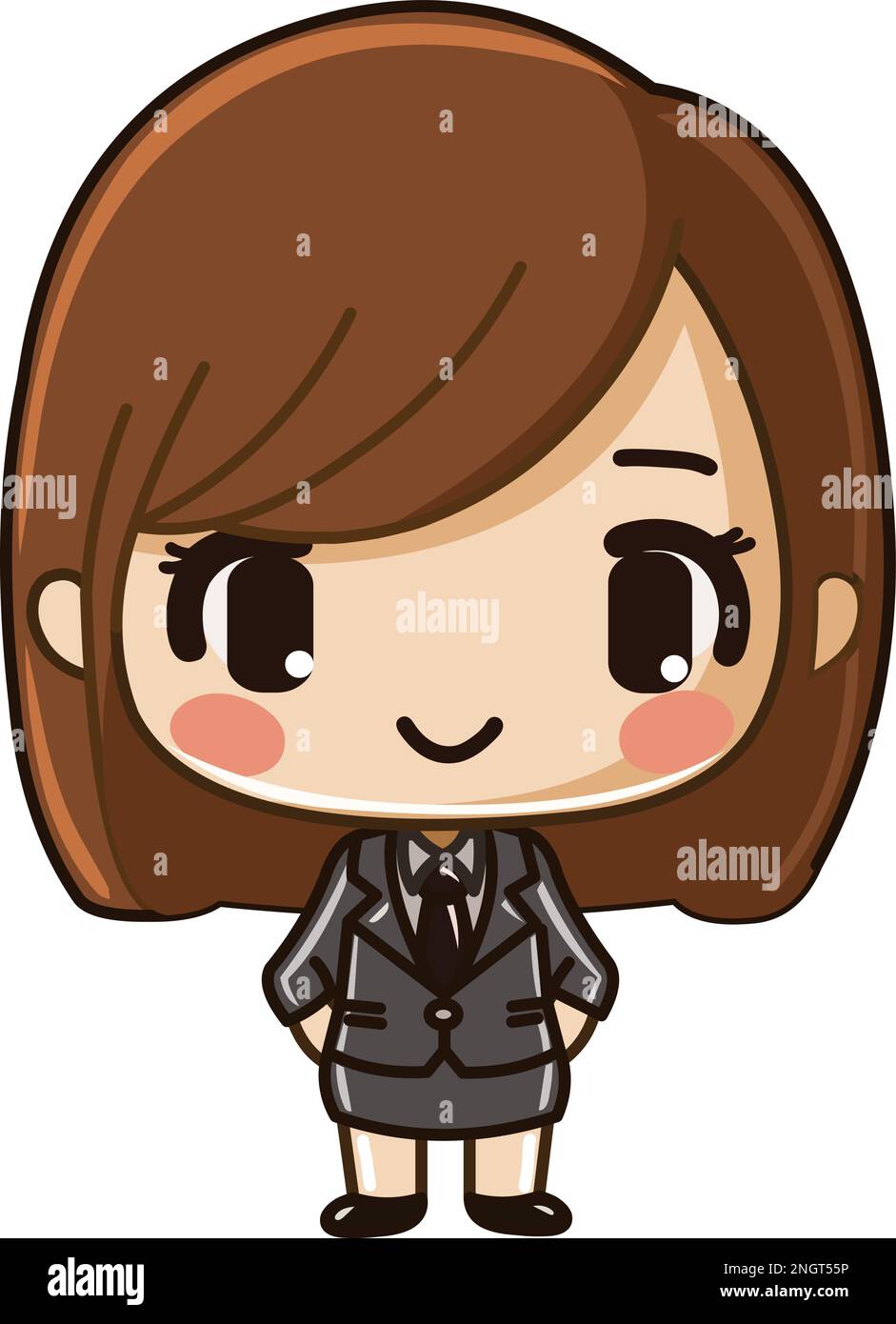 Chibi vector vectors hi-res stock photography and images - Alamy