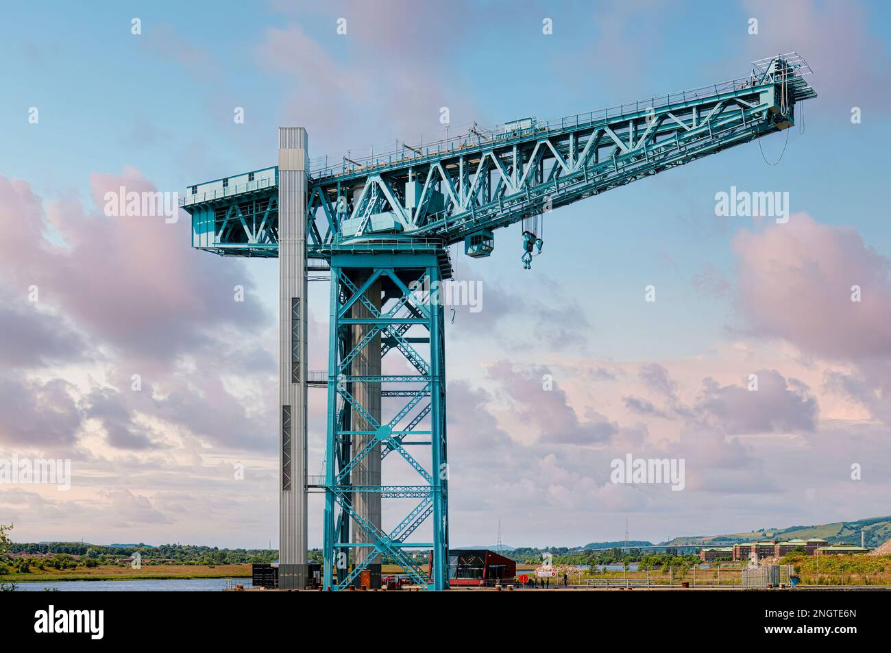 The Titan crane is the last remaining evidence of the John Brown's