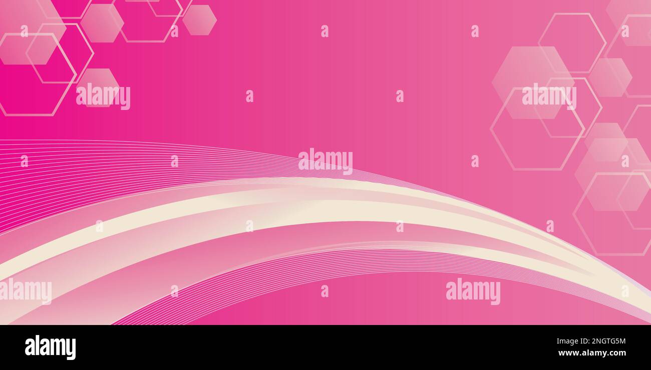 abstract pink background with lines Stock Vector